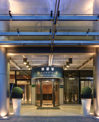 Genießen Sie einen ruhigen Aufenthalt in entspannter Umgebung im UNAHOTELS The One Milano.