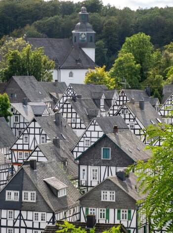 In der Umgebung gibt es vieles zu entdecken, zum Beispiel das märchenhafte Freudenberg.
