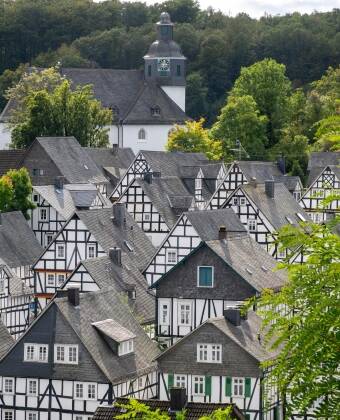 In der Umgebung gibt es vieles zu entdecken, zum Beispiel das märchenhafte Freudenberg.