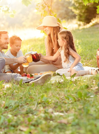 Genießen Sie einen Picknickkorb mit authentischen lokalen Spezialitäten für einen perfekten Ausflug.