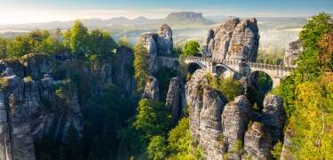 Raus in die Natur: Der Nationalpark Sächsische Schweiz ist ein beeindruckendes Ausflugsziel.