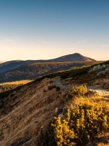 Explore scenic trails in the Karkonosze Mountains nearby.
