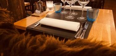 Den koselige restauranten legger vekt på detaljer og høy kvalitet.