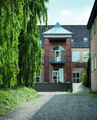 Gendarmhotellet utstråler landlig sjarm, fred og ro ved Flensburgfjorden.