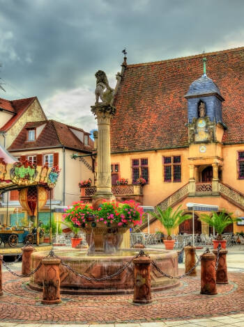 Besuchen Sie Molsheim, eine historische Stadt, die für ihre Weinkultur bekannt ist und nur eine kurze Autofahrt vom Hotel entfernt liegt.
