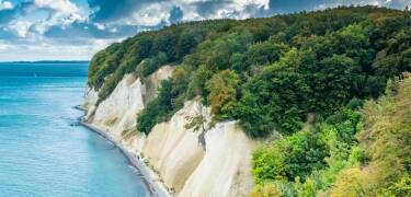 From Sassnitz, you can explore the Jasmund National Park and the striking chalk coast with the Königsstuhl.
