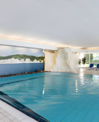 From the 1st of August you can visit the spa and wellness area of the sister hotel 'Hotel Rügen’ free of charge.