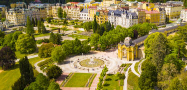 You will stay just a short walk from the centre of the famous spa town.