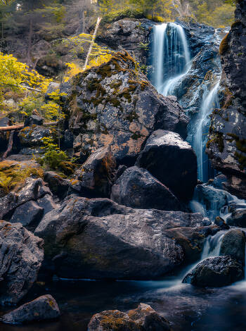 Visit the impressive Tveiterfossen waterfall for a scenic nature break.