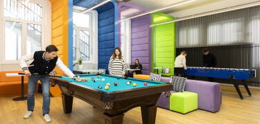 Challenge friends in the lively Game Room or stay active in the fitness area.