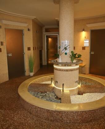 Relax in the wellness centre with Finnish, steam, and eucalyptus saunas.