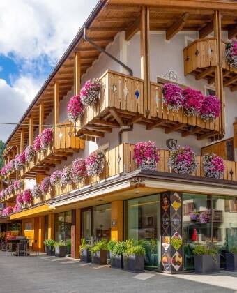 Das Hotel Concordia liegt zentral in Livigno.