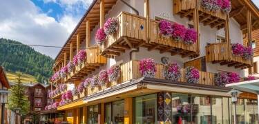 Hotel Concordia ligger sentralt i Livigno.