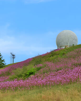 Treten Sie vor die Tür und erkunden Sie die Wanderwege an der Wasserkuppe.