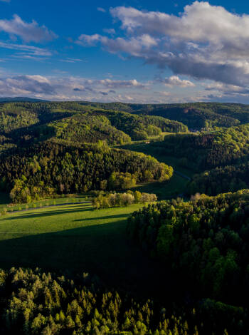Thuringian Wald är känt för sina fantastiska naturlandskap och utomhusäventyr.