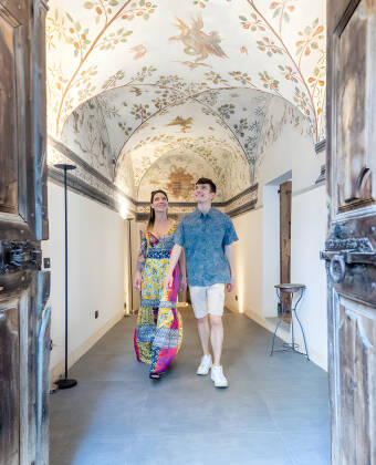 The hotel is set in a beautifully restored 16th-century building that blends traditional architecture with modern comfort.