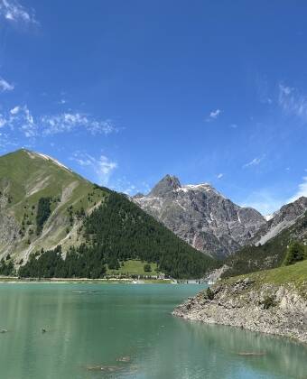 Livigno Lake is located on the other side of town and is a great spot for relaxing by the water or enjoying a scenic walk.