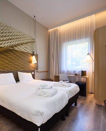 Das Hotel ibis De Haan ist ein modernes, umweltfreundliches Hotel mit klimatisierten Zimmern und zahlreichen Annehmlichkeiten.