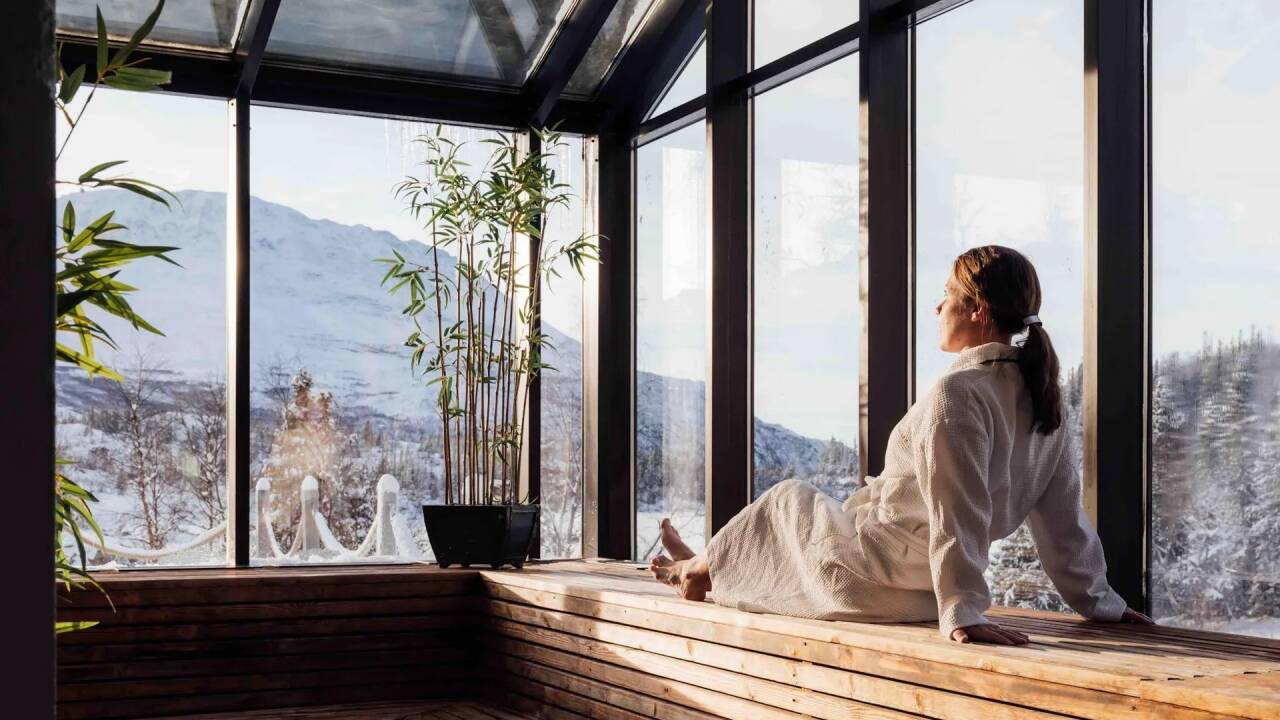 Entspannen und neue Energie tanken – der Eintritt in den Wellnessbereich ist frei.