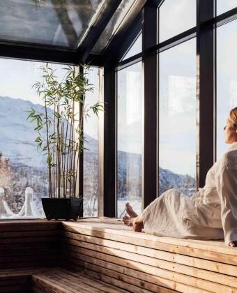 Entspannen und neue Energie tanken – der Eintritt in den Wellnessbereich ist frei.