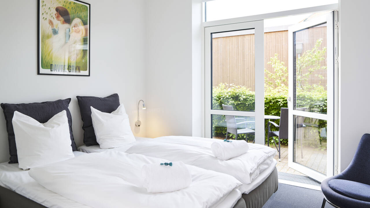 The rooms at Severin invite you to truly unwind.