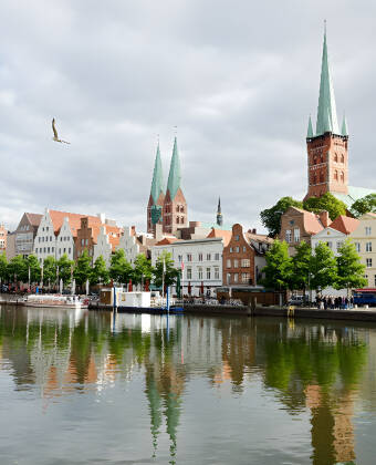 Besøg den gamle nordtyske hansestad, Lübeck, med den fantastiske historie.