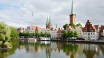 Besøk den gamle nord-tyske hansestaden, Lübeck, med sin fantastiske historie.