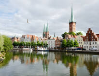 Besøg den gamle nordtyske hansestad, Lübeck, med den fantastiske historie.