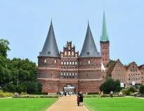 Den gamle bydelen i Lübeck er på UNESCOs liste over verdens kulturarv.