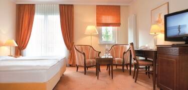 Victor's Residenz Hotel Erfurt tilbyder velindrettede værelser i en central beliggenhed.