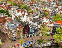 Amsterdam ist nur 45 Autominuten entfernt.