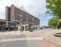 Det 4-stjerners hotellet ligger sentralt i Lelystad, i Nederlands yngste provins, Flevoland.