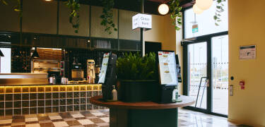 Stopover Falkenberg har en miljøvennlig profil med fornybar energi og smarte digitale tjenester.