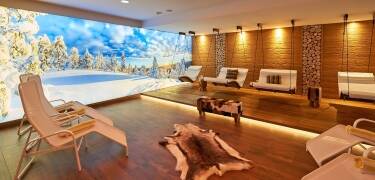 Fri tillgång till hotellets lilla wellnessavdelning ingår i paketet.