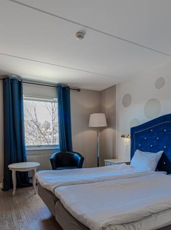 All rooms are decorated in bright colours and a comfortable stay awaits you.