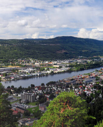 Entdecken Sie die wunderschöne Natur rund um Drammen – alles liegt in bequemer Nähe zum Hotel.
