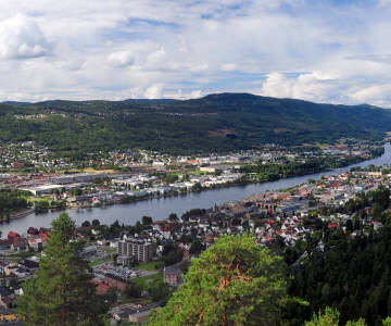Entdecken Sie die wunderschöne Natur rund um Drammen – alles liegt in bequemer Nähe zum Hotel.