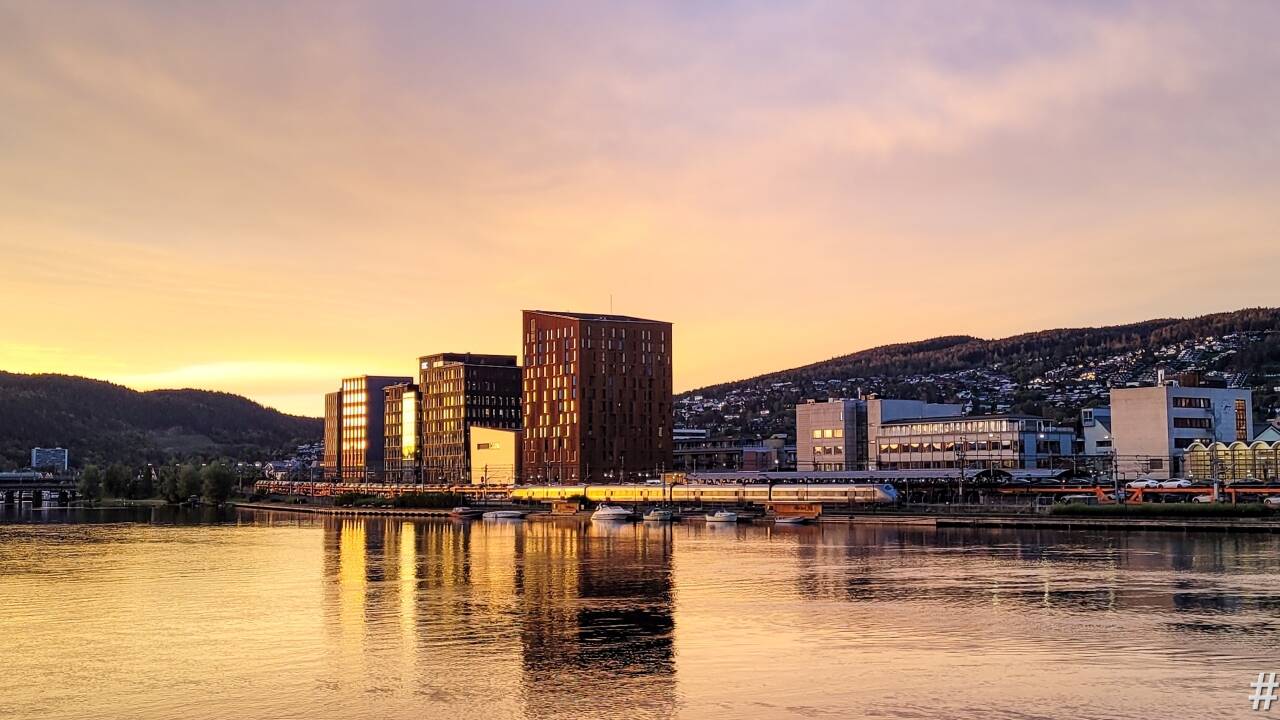 Quality Hotel River Station er byens højeste bygning og byder på en fantastisk udsigt.