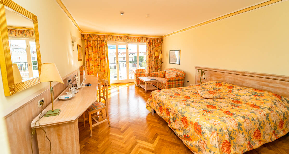 Deluxe Doppelzimmer mit Meerblick m. 1 Zustellbett