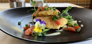 Seasonal, locally inspired cuisine adds a touch of Tyrol to your stay.