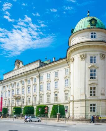 Hofburg in Innsbruck showcases imperial life and architecture.