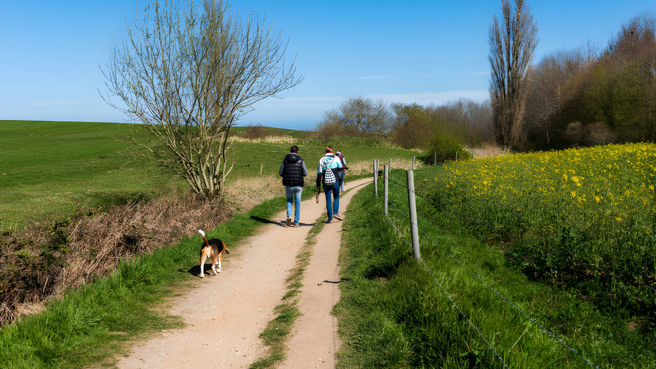 Erkunden Sie malerische Wege – ideal zum Radfahren, Wandern und Frischlufttanken.