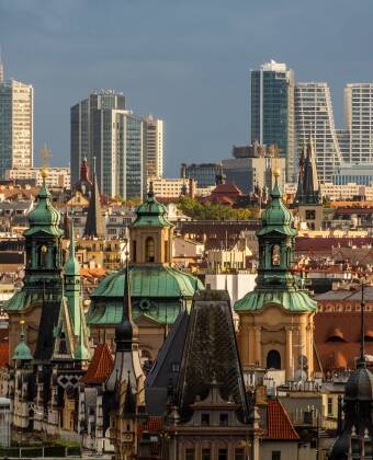 Enjoy the best of both worlds with a stay in Prague’s modern district, while the historic city center is just a short and easy metro ride away.