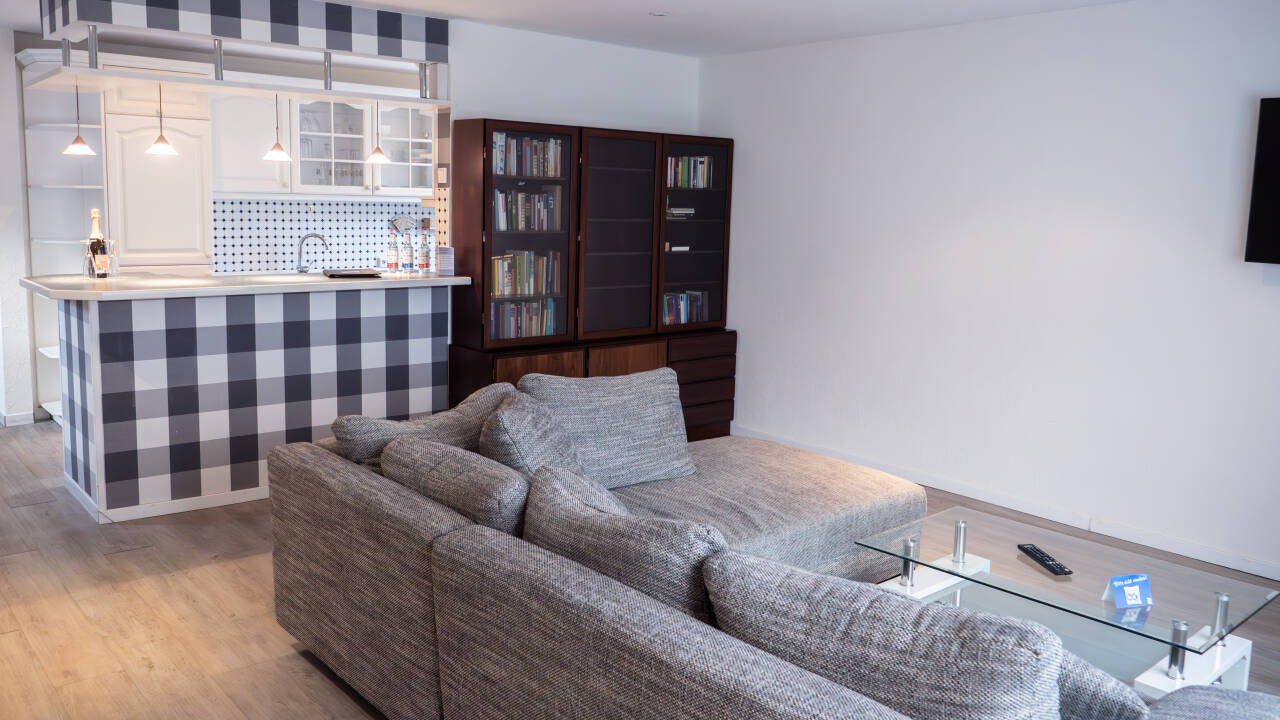 Alle Apartments bieten eine gemütliche Einrichtung und komfortable Möbel, in denen Sie sich wie zu Hause fühlen werden.