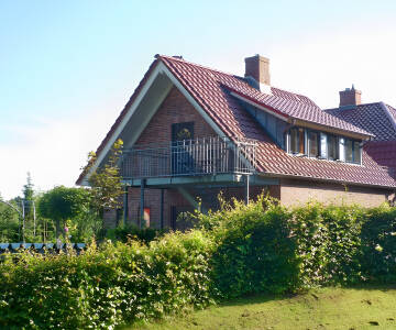 Übernachten Sie in einer ruhigen Wohngegend in einem modernen Apartmenthaus in der Nähe der Nordseeküste.