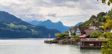 Take a boat trip to the car-free village of Quinten and experience its quiet charm and unique setting.