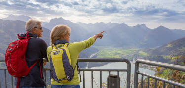 Die Umgebung ist ideal zum Wandern – gut ausgeschilderte Wege und schöne Aussichtspunkte liegen ganz in der Nähe.