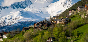 Du vil finde spektakulær alpin natur overalt omkring dig.