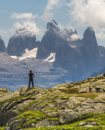 Explore the Brenta Dolomites with hiking trails and excursion opportunities in every direction.