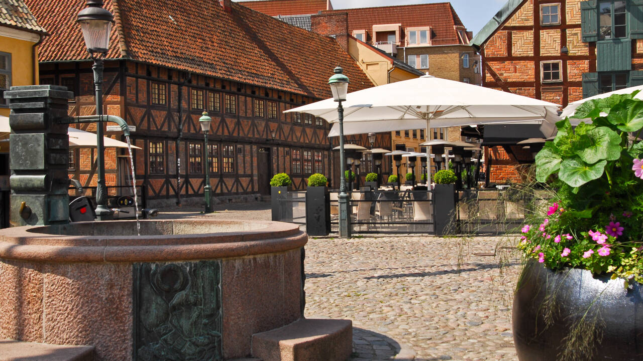 is en dejlig frokost og nyd atmosfæren på Malmös mest charmerende bytorv der har rødder helt tilbage til 1500-tallet.